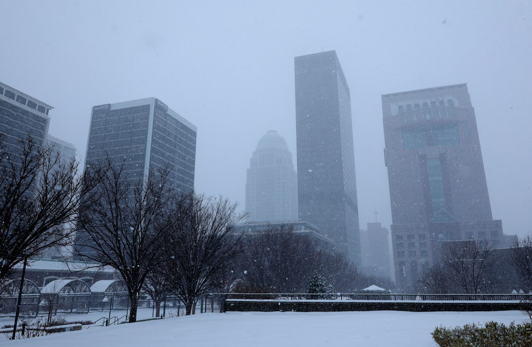 Downtown skyline in snow - Jan. 5, 2025.JPG